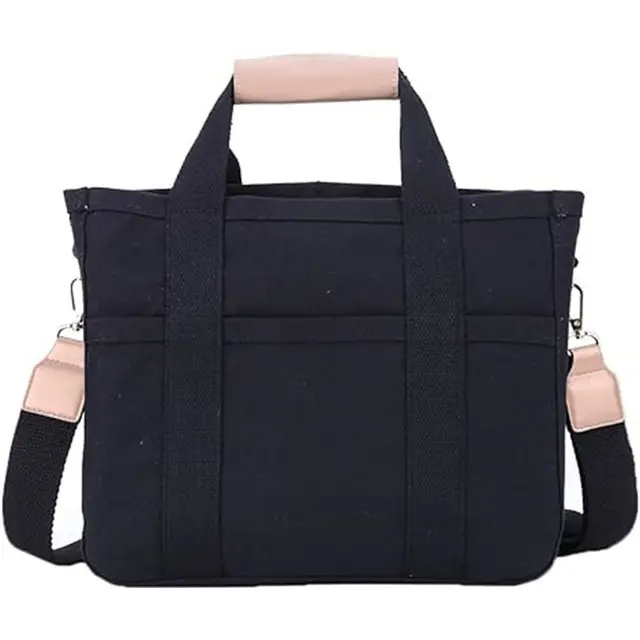 IvyShape - Canvas bag with multiple compartments