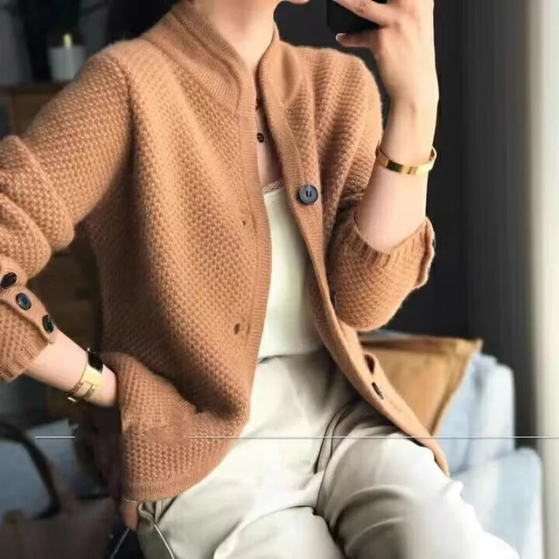 Ivyshape | Sophisticated Cozy Cardigan