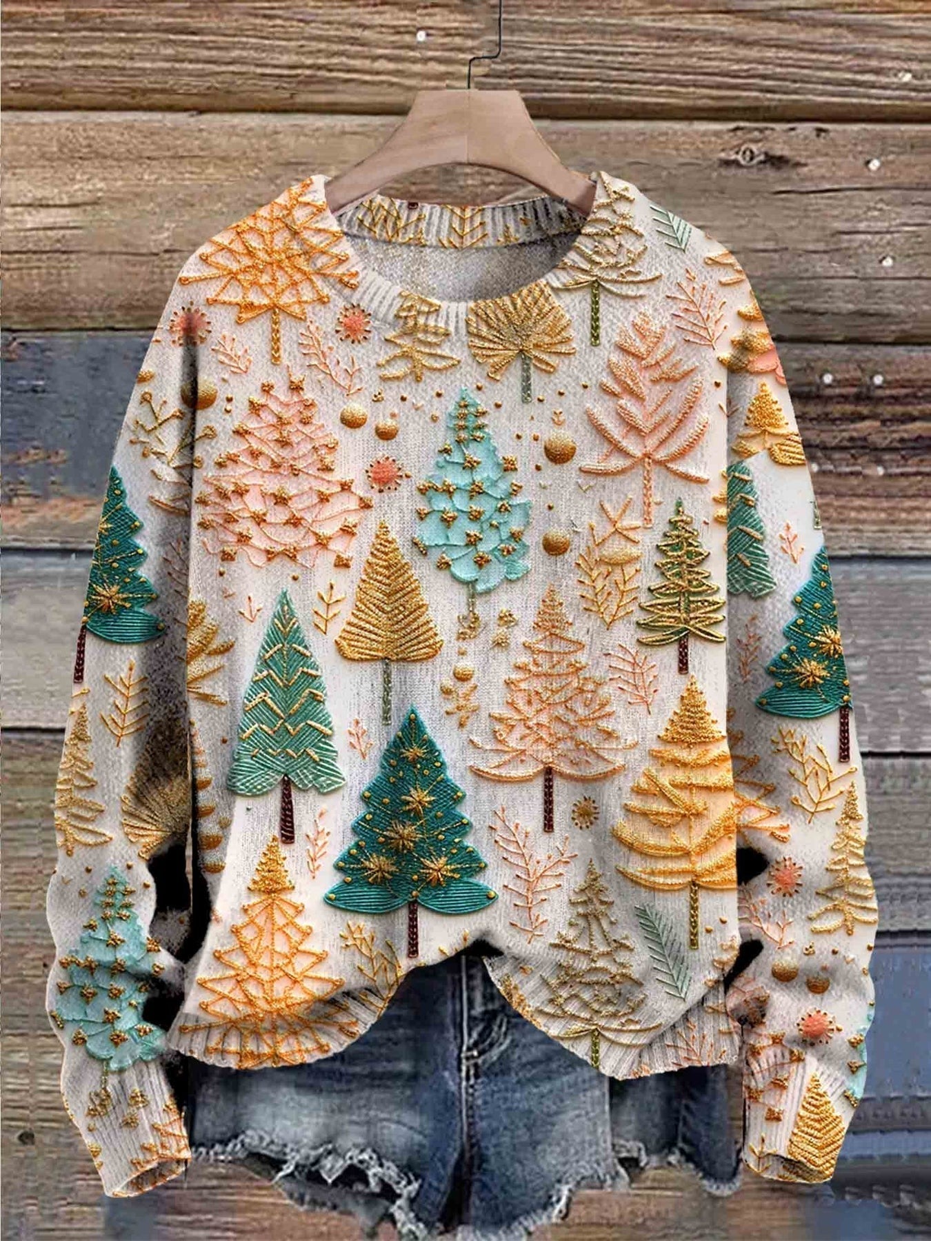 Ivyshape | Cozy Holiday Sweater