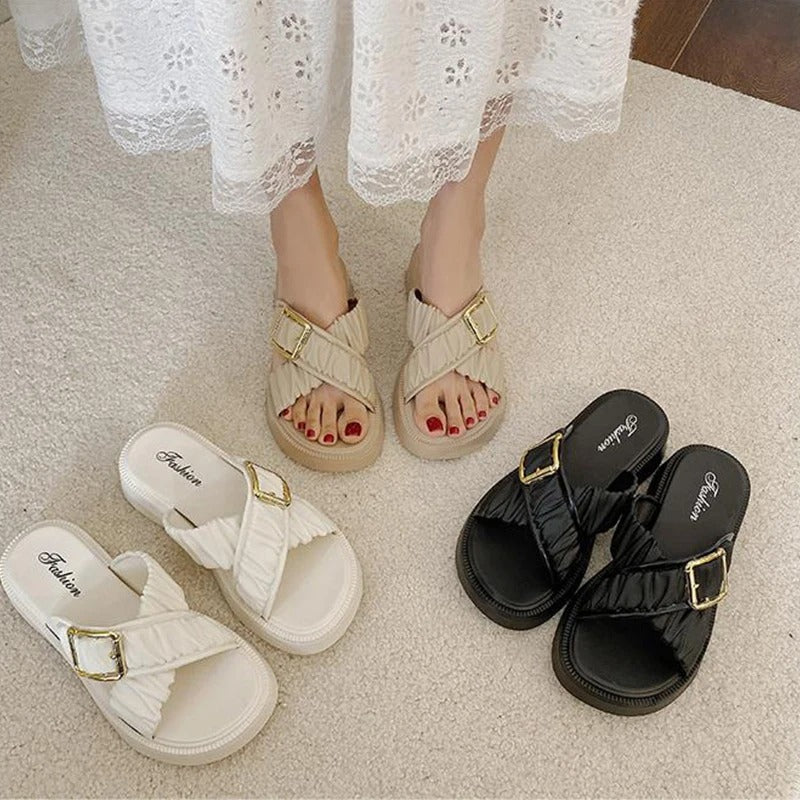 Elegant Thick Sole Sandals for Women