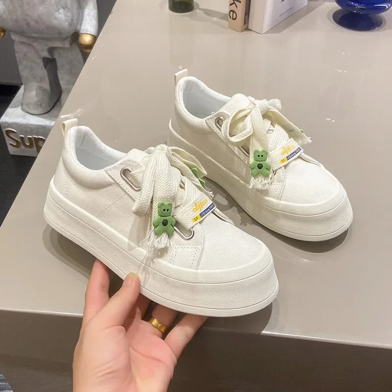 Versatile Canvas Sneakers for Women