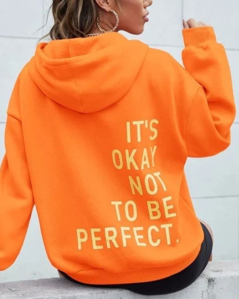 Ivyshape | It's Ok Not To Be Perfect Hoodie