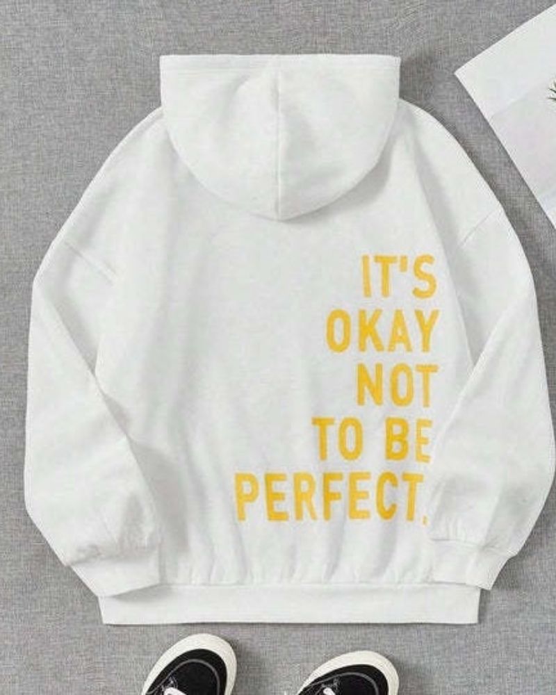 Ivyshape | It's Ok Not To Be Perfect Hoodie