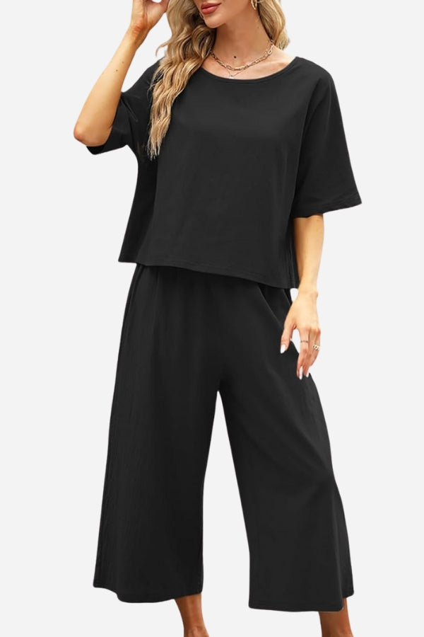 Ivyshape | Women's Lazy Comfy Set Plain