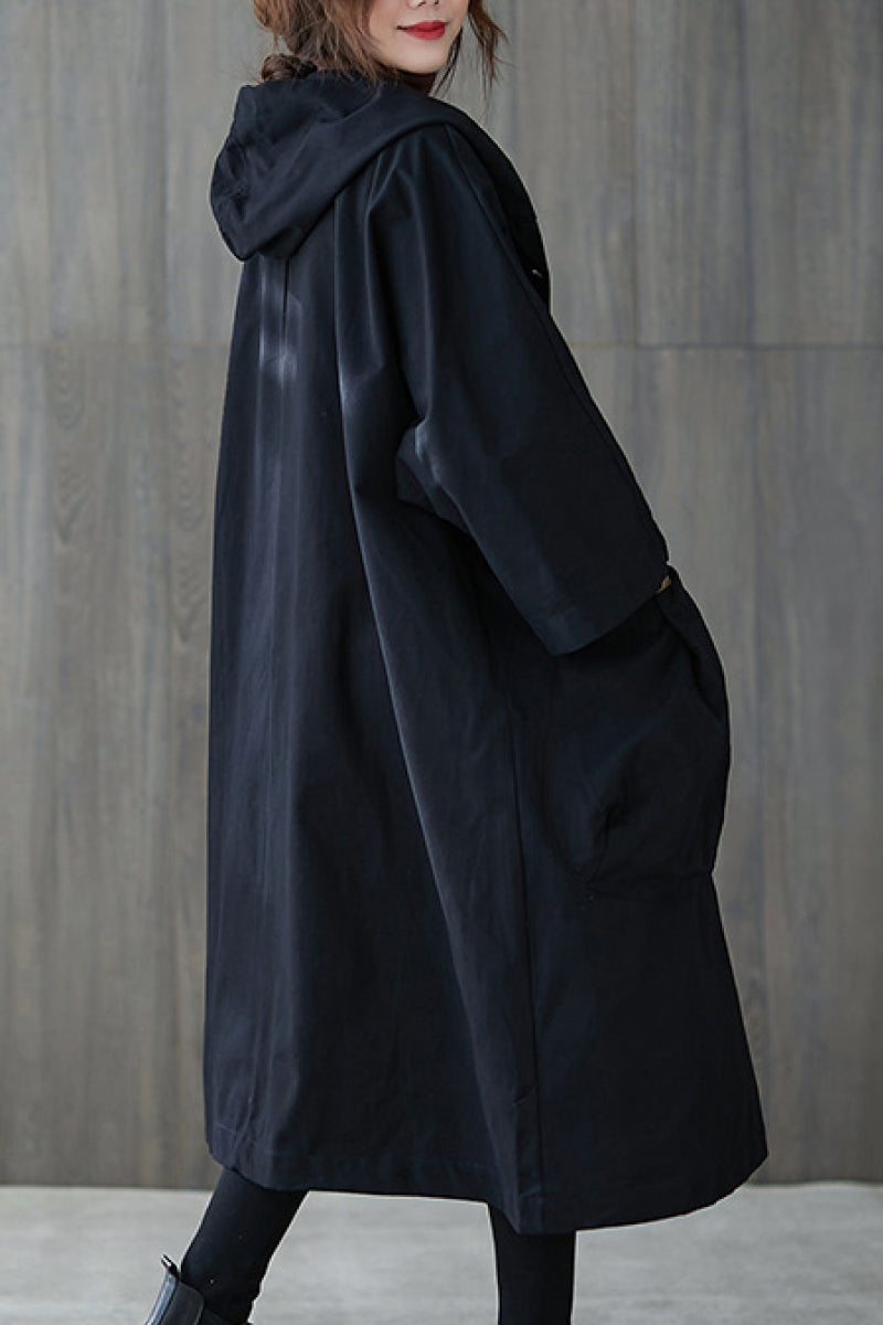 IvyShape | Oversized Windbreaker Jacket