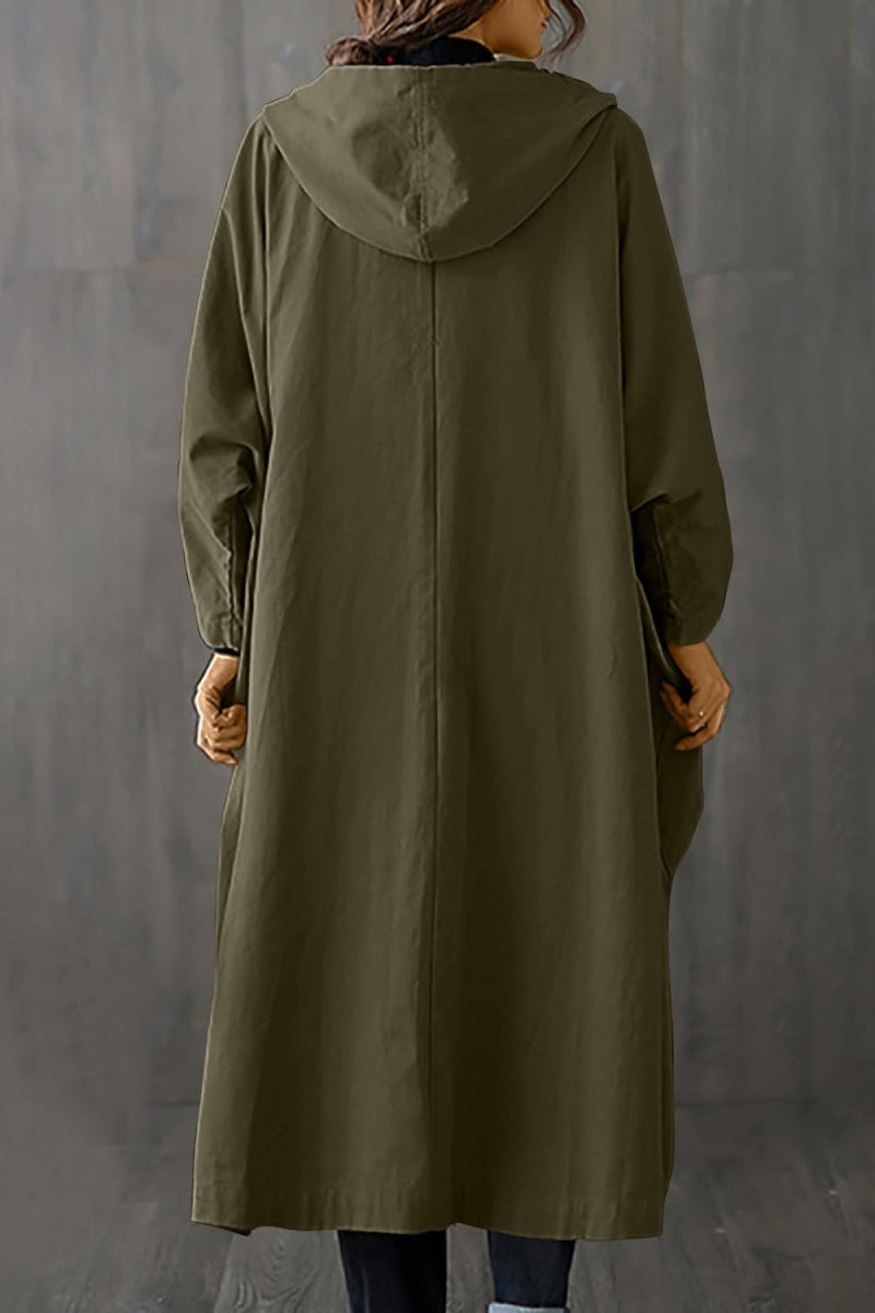 IvyShape | Oversized Windbreaker Jacket