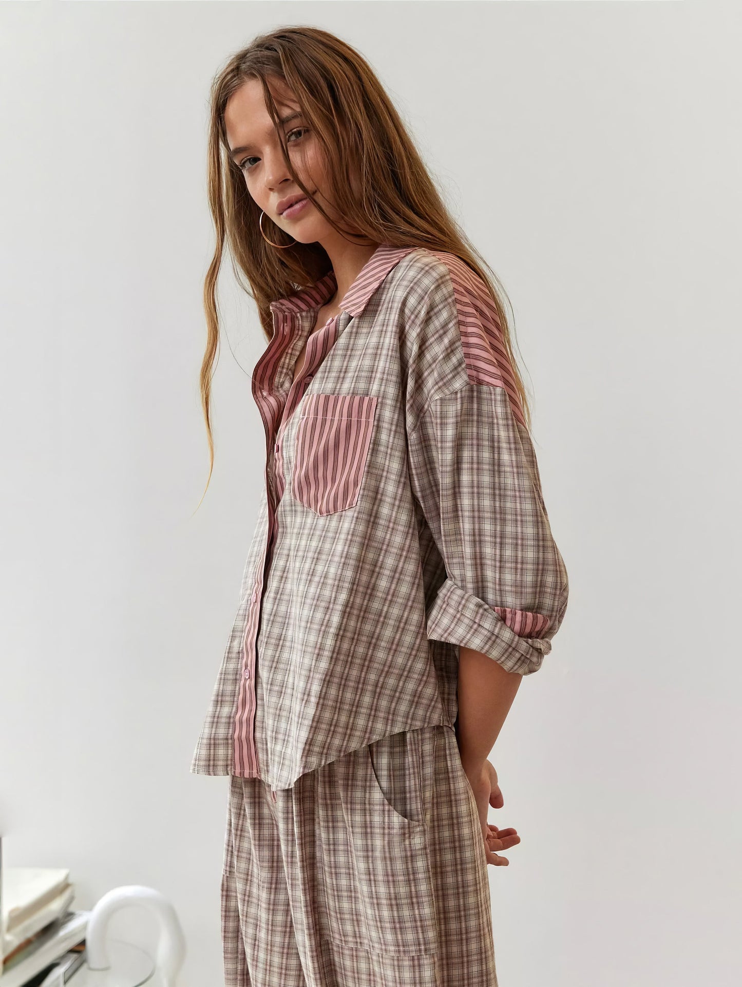 Ivyshape | Cozy Winter Pajama Set for Women Comfortable and Warm