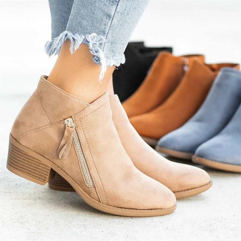 Ivyshape | Woman's Ankle Boots