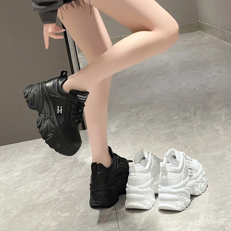 Comfortable and Chunky Platform Sneakers