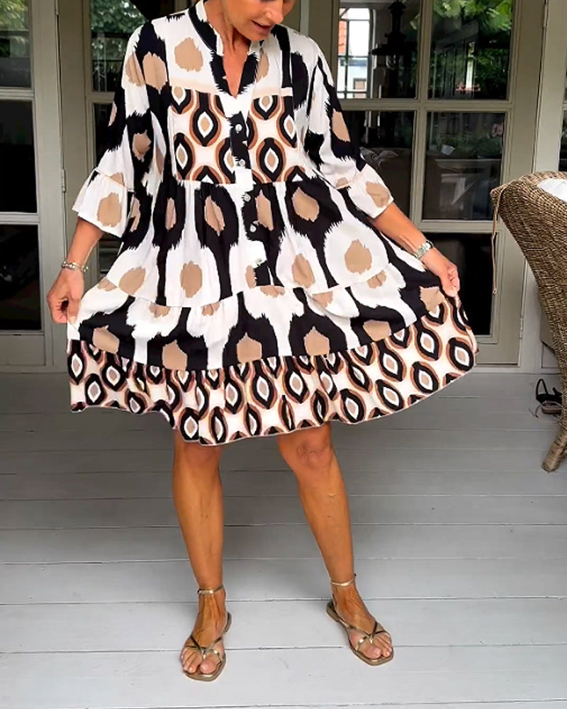 Summer Elegant Printed Dress | Ideal for Summer