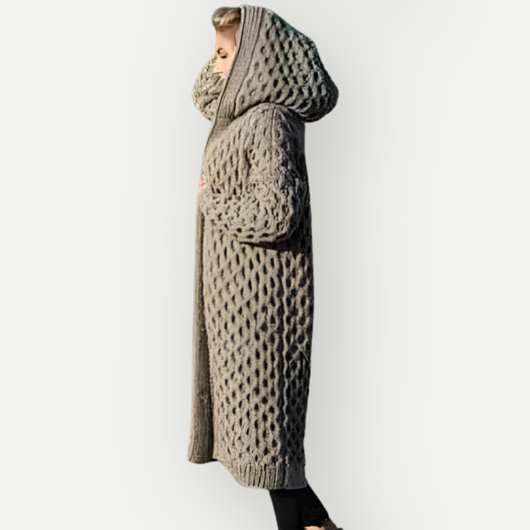 Ivyshape | Hooded Womens Coat