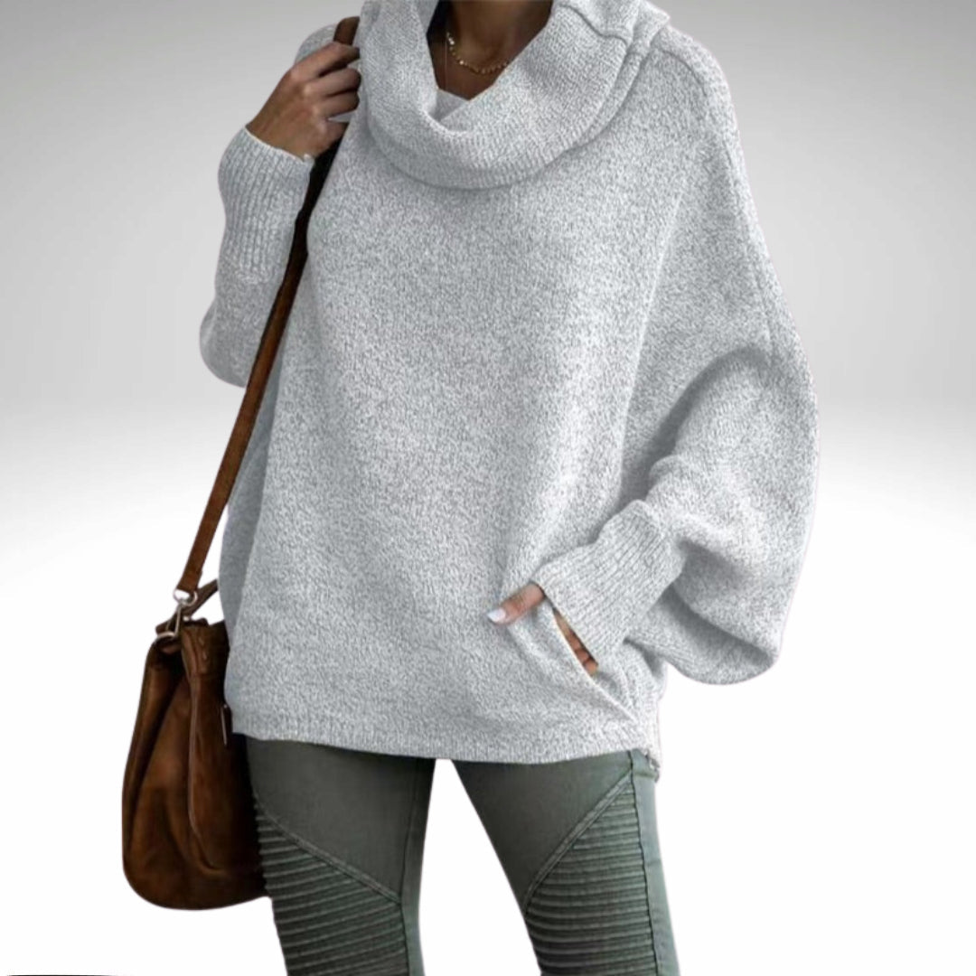 Ivyshape | Women's Warm Oversized Turtleneck