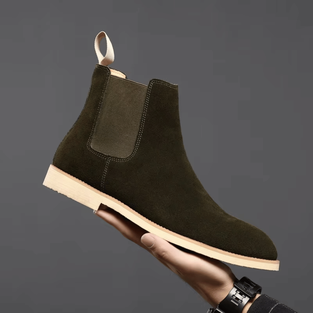 Ivyshape | Suede Chelsea Boots