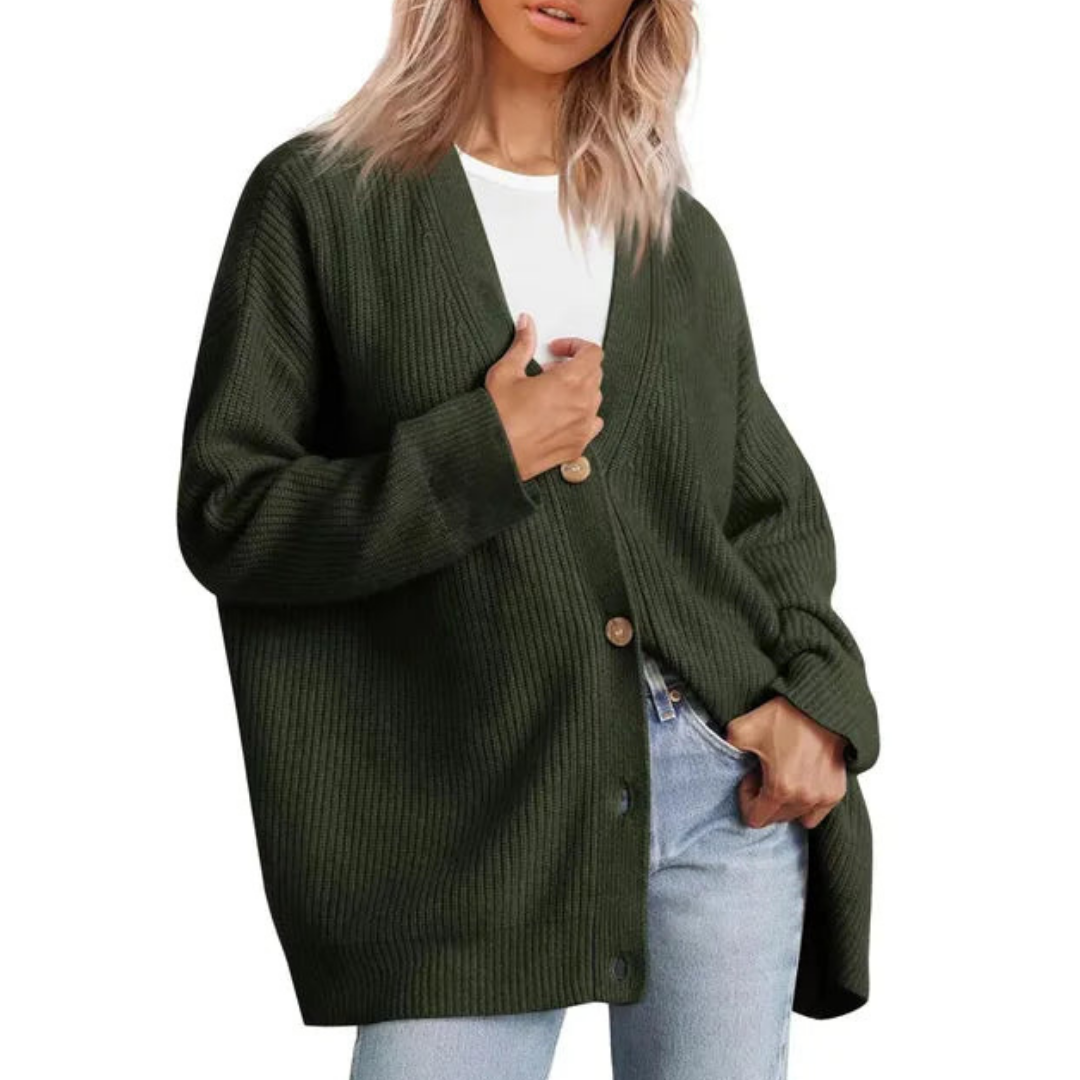 Ivyshape | Women Elegant Sweater Jacket Warm