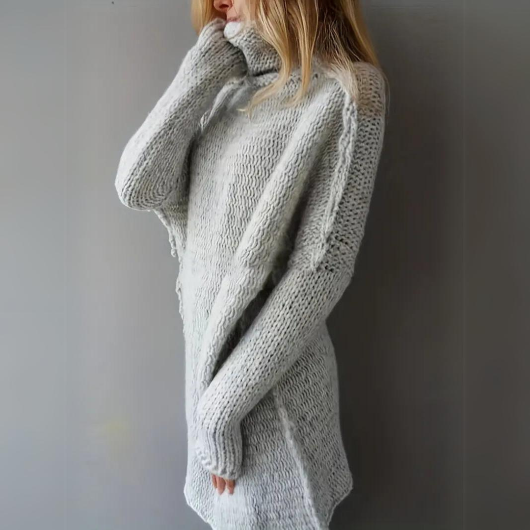 Ivyshape | Warm Long Knitted Sweater