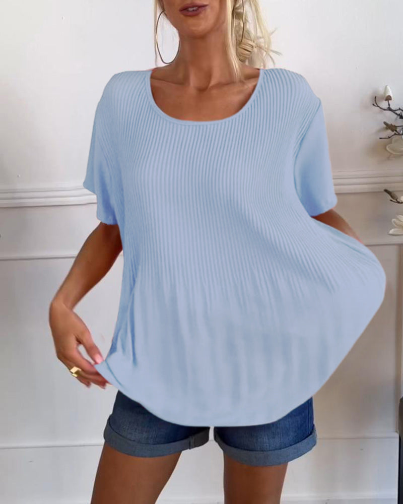 Ivyshape | Comfortable Pleated Top