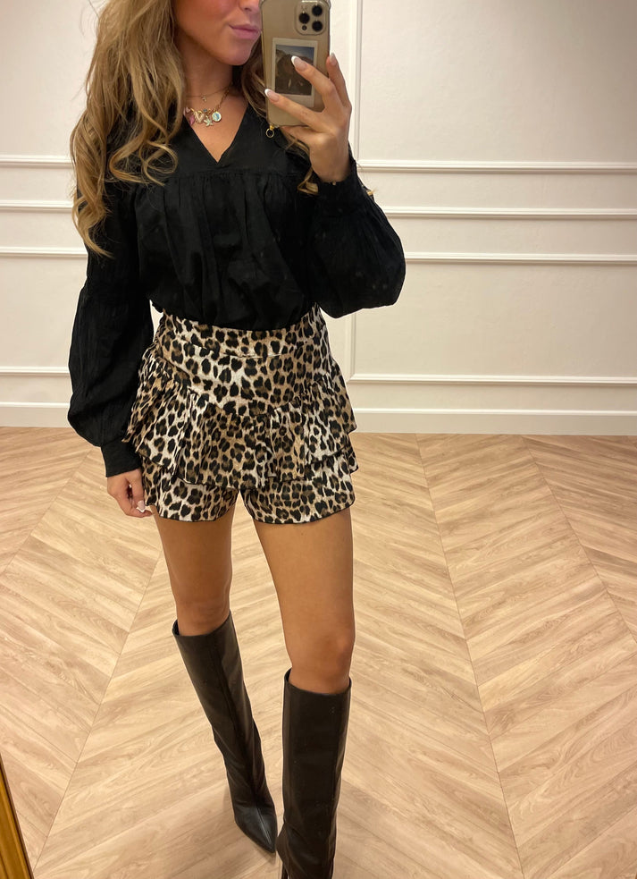 Ivyshape | Leopard Print Skirt for Women Aria