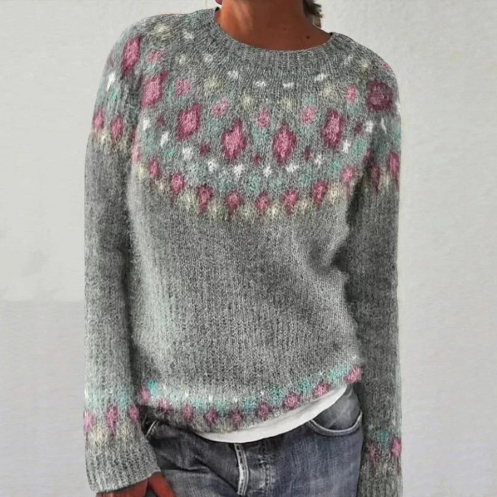 Ivyshape | Winter Casual Long Sleeve Knitted Sweater