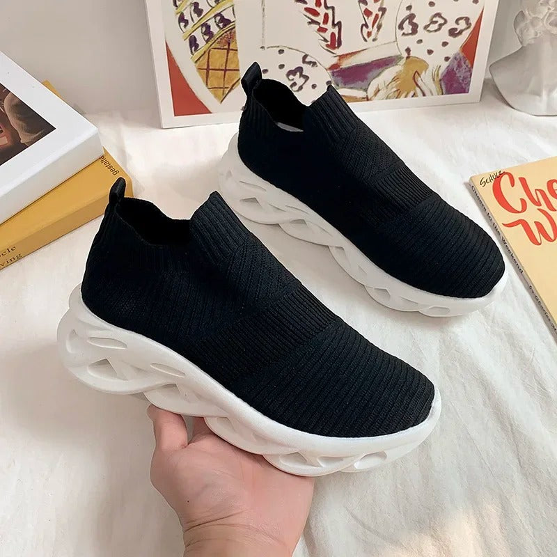 Fashionable Slip-On Running Shoes for Women