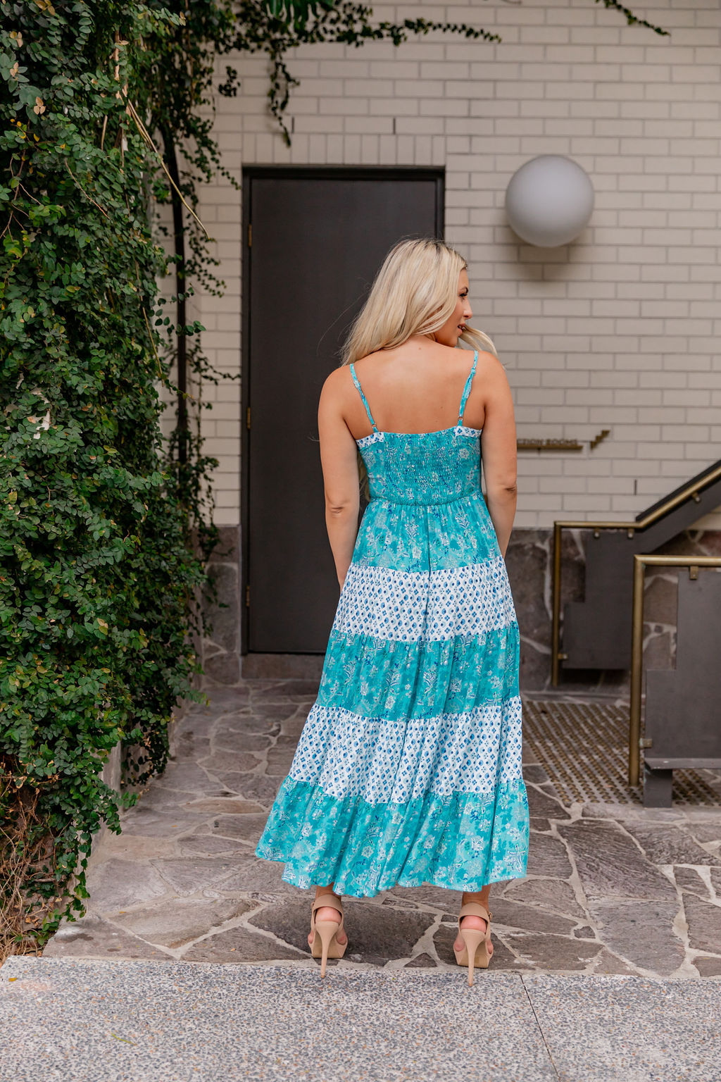 Sylvia Dress - Spring Turquoise