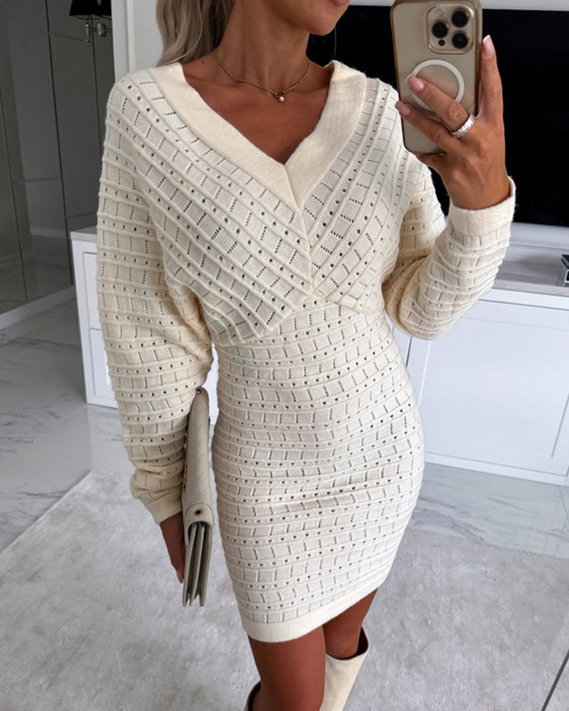 Summer Elegant Sweater Dress | Ideal for Summer