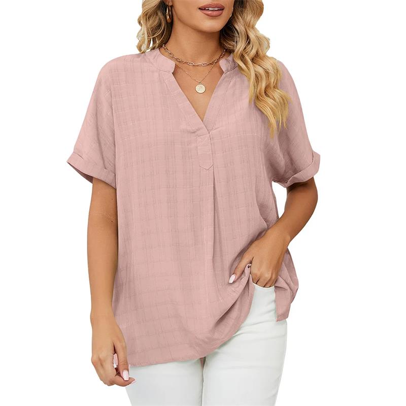 Ivyshape | Women's Classy Blouse V-Neck