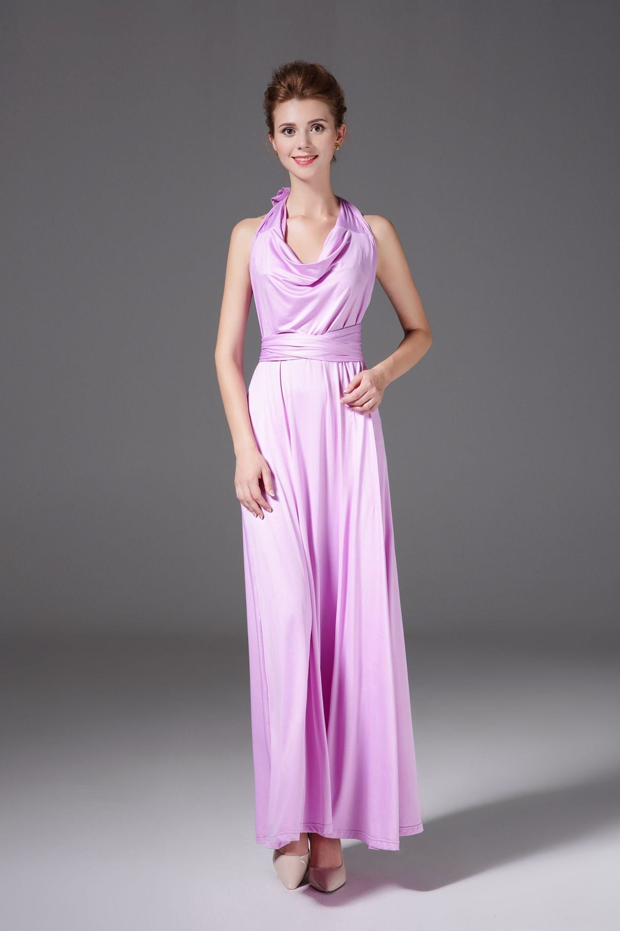 Elegant Wrap Maxi Dress for Women Ivyshape