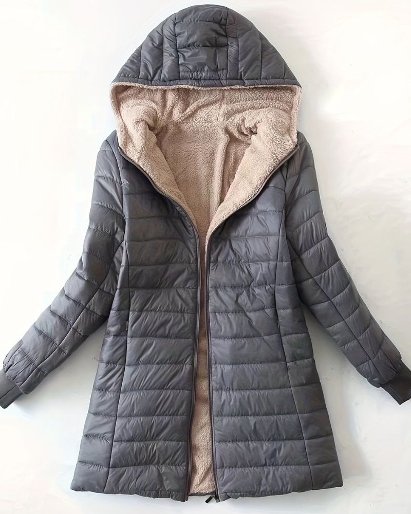 Ivyshape | Lined Winter Coat