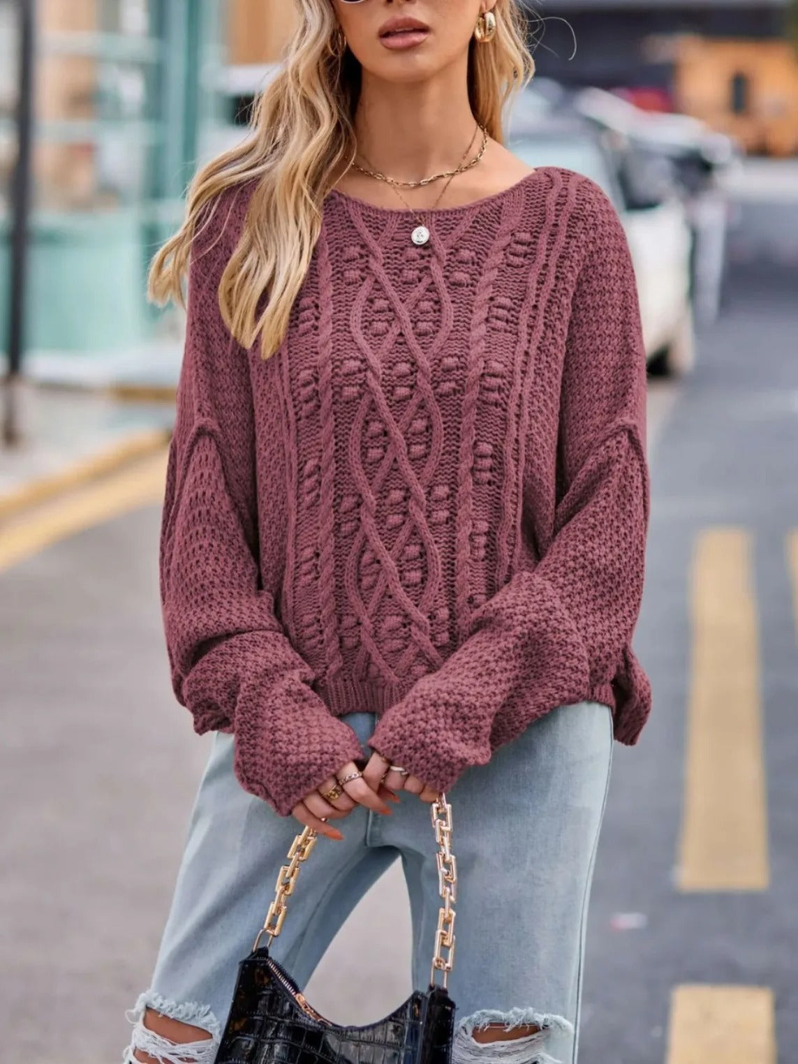 Ivyshape | Michelle Knitted Sweater