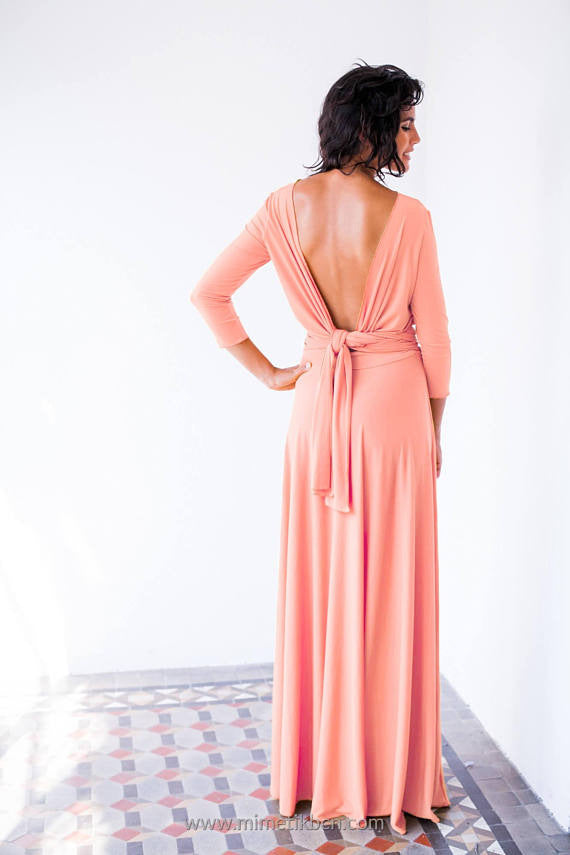 Elegant Wrap Maxi Dress for Women Ivyshape