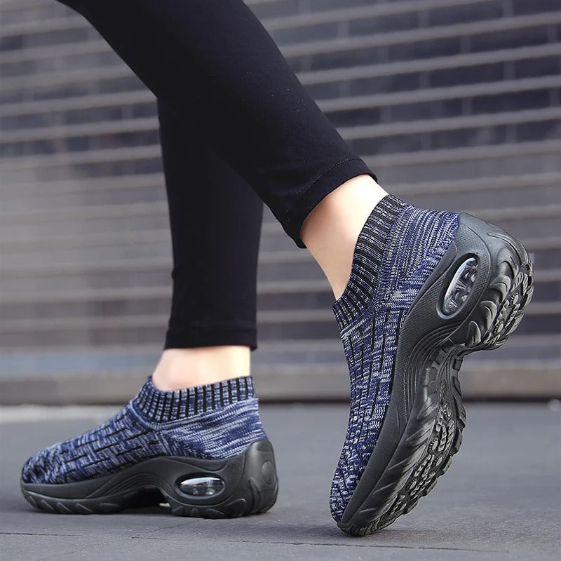 Breathable Mesh Walking Shoes for Women