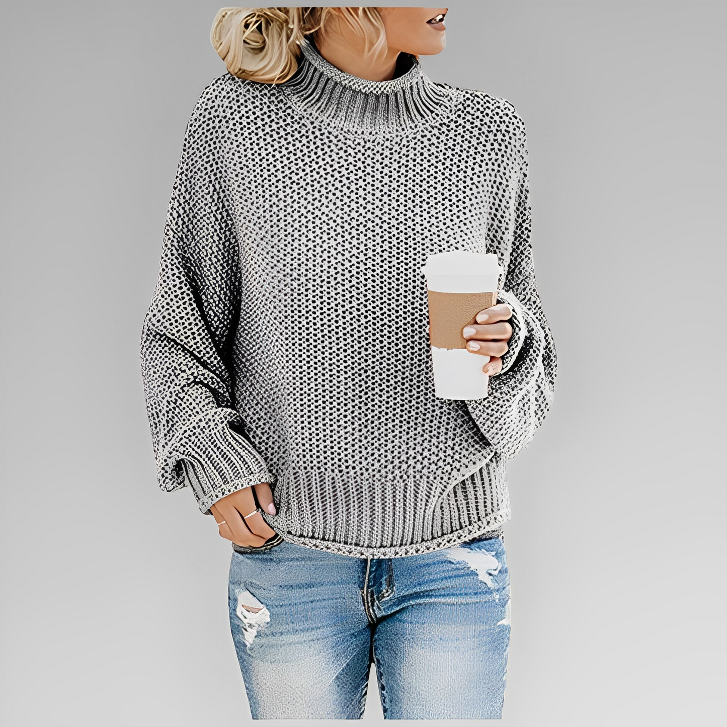 Ivyshape | Trendy and Minimalist Winter Sweater