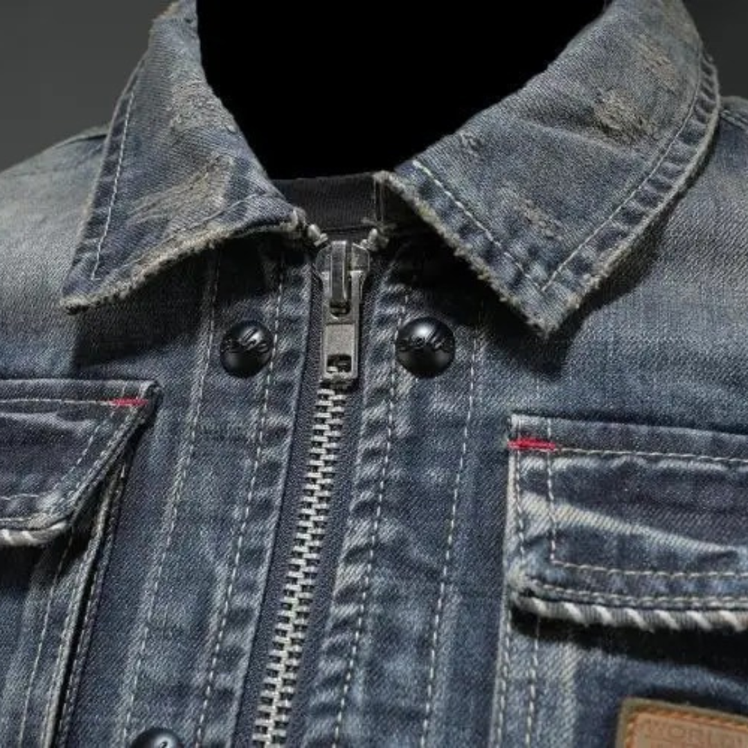 Ivyshape | Mid-Season Denim Jacket