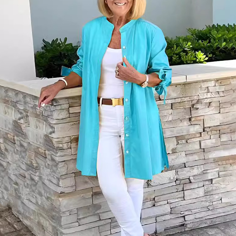 Ivyshape | Women's Chic Polo Jacket Bright