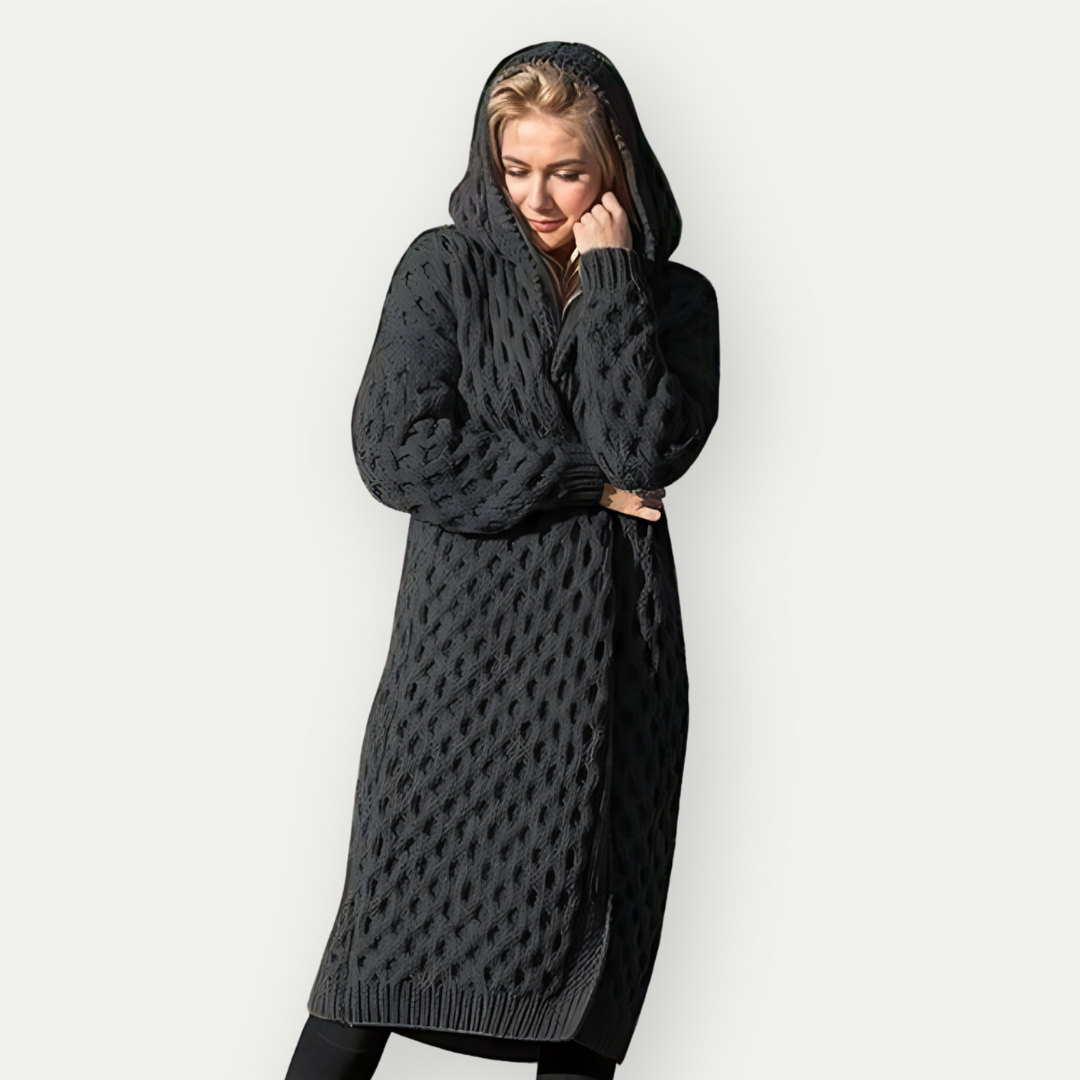 Ivyshape | Hooded Womens Coat