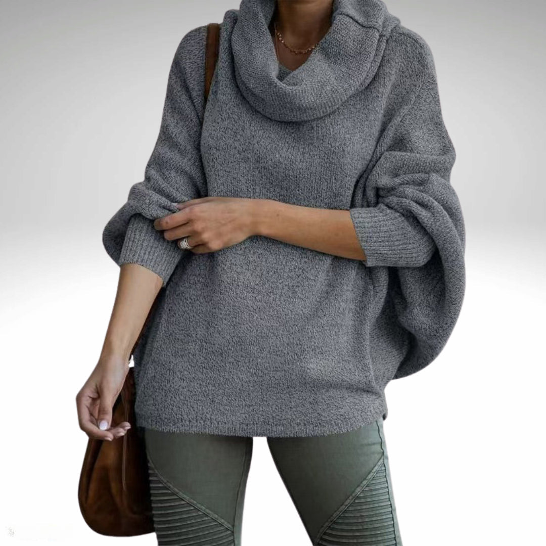 Ivyshape | Women's Warm Oversized Turtleneck