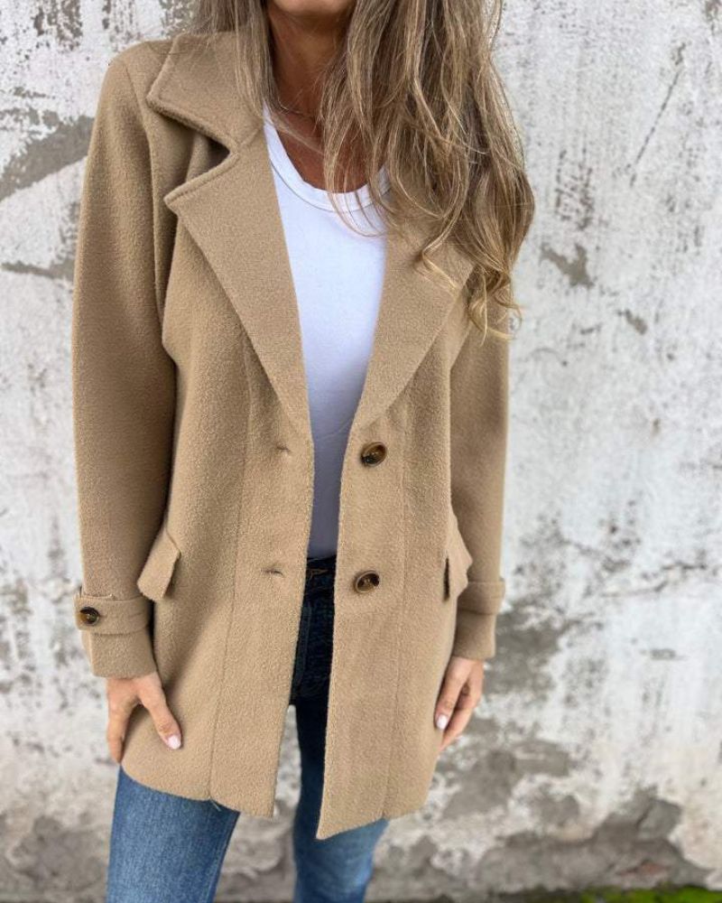 Ivyshape | Wool Coat For Women