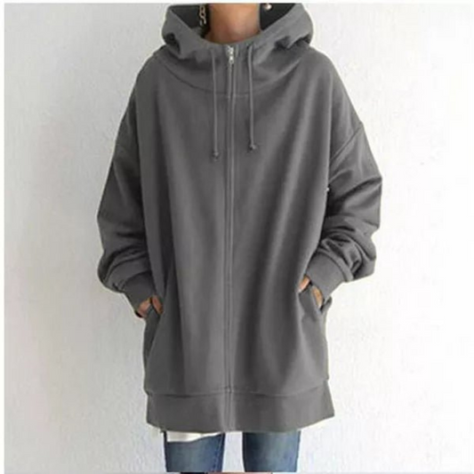 Ivyshape | Women's Long Hooded Sweater Warm