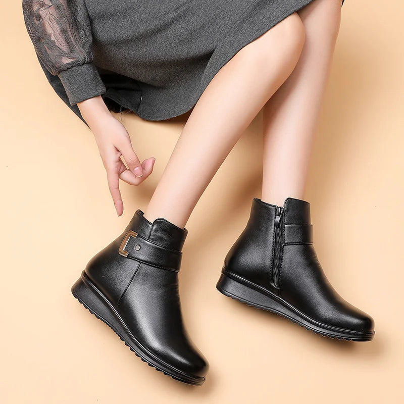 Ivyshape | Winter Comfort Ankle Boots