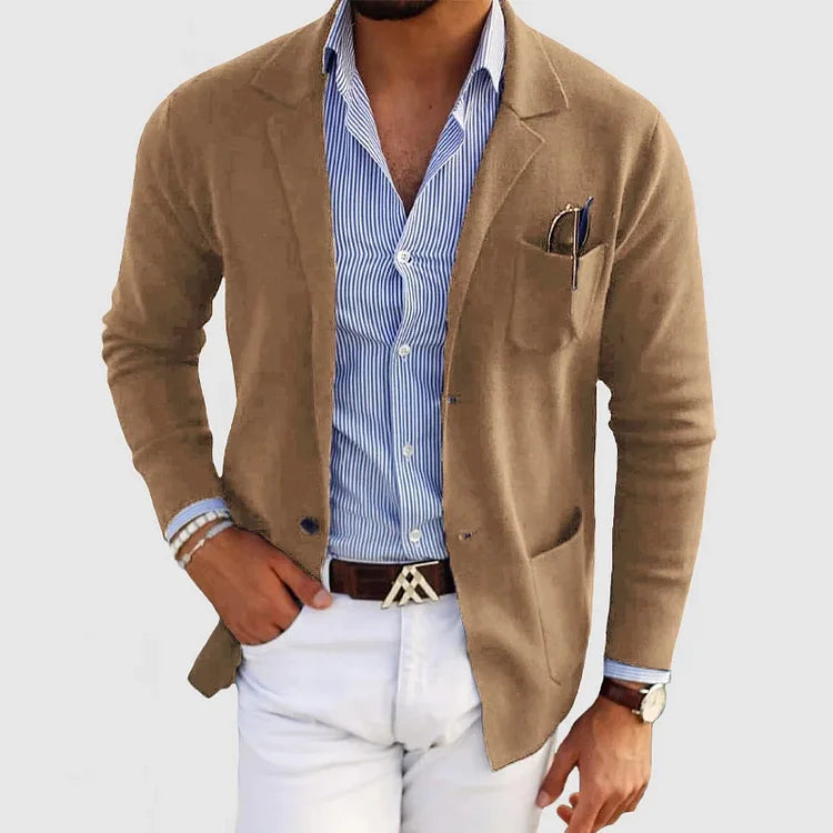 Ivyshape | Casual men's blazer, stylish and comfortable