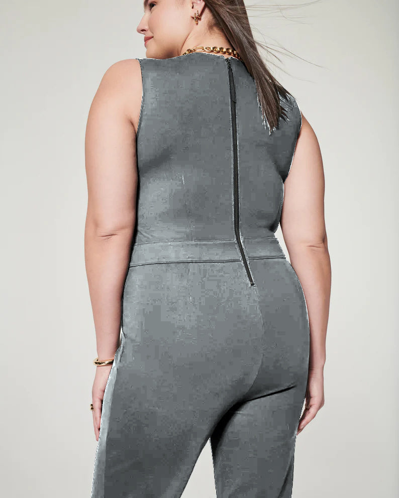 Ivyshape | Women's Casual Jumpsuit Sleeveless