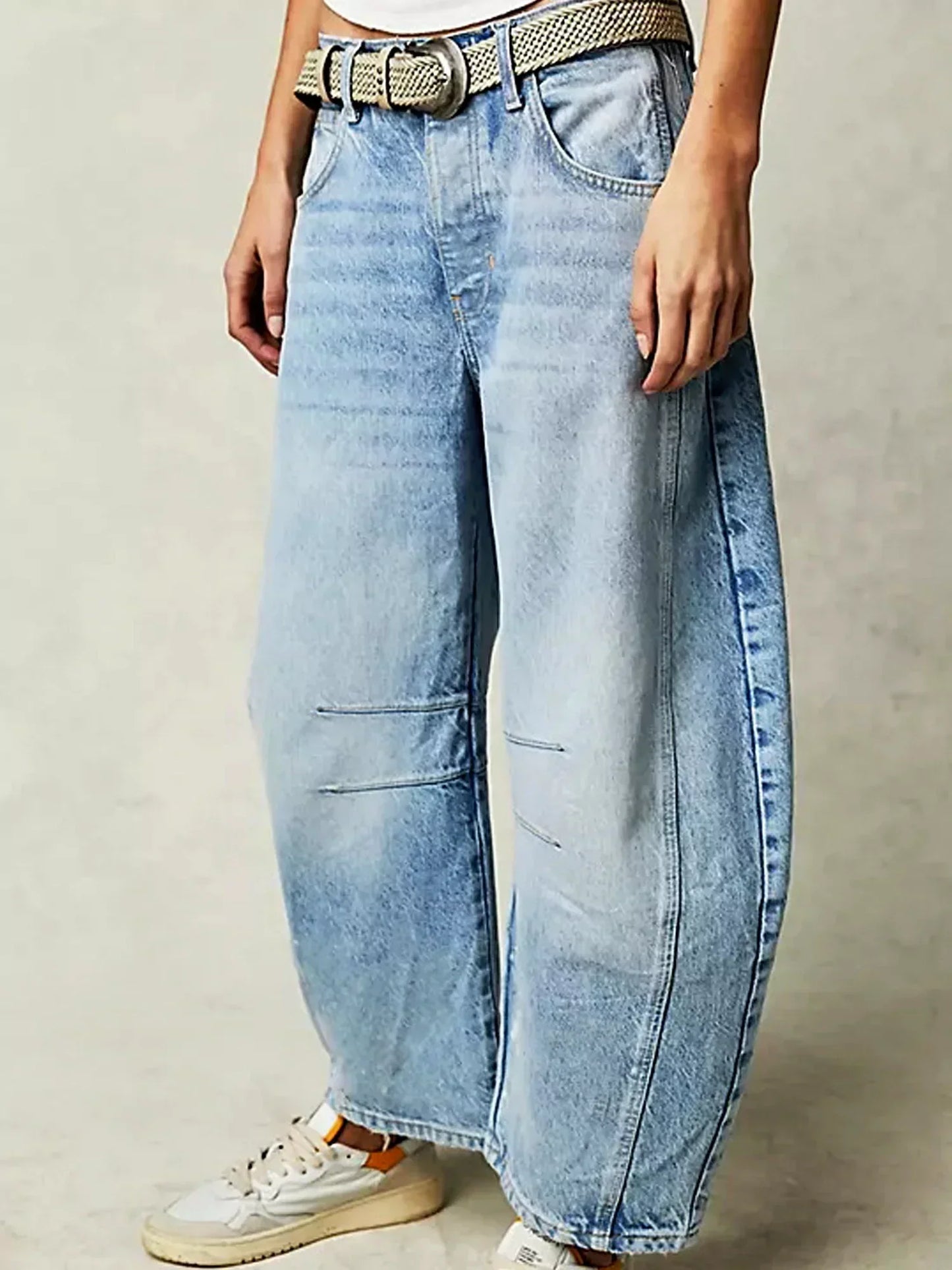 Ivyshape | Barrel Jeans