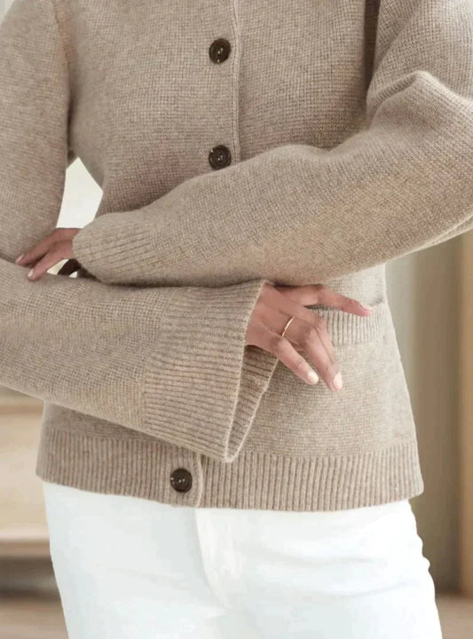 Ivyshape | Warm Cardigan Elegance for Women