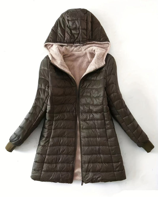 Ivyshape | Lined Winter Coat