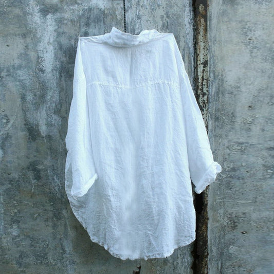 loose shape long shirt