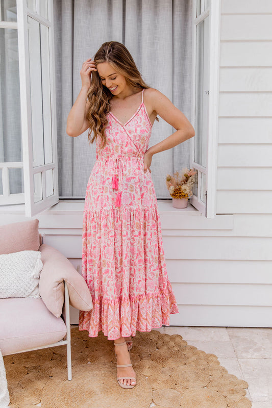 Kristy Dress - Pink Camellia