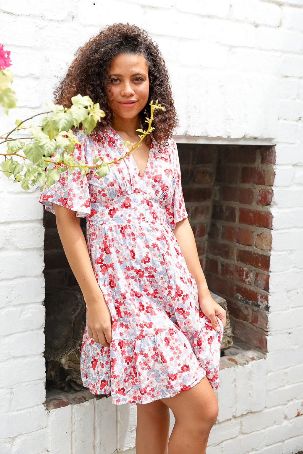 Macy Dress - Poppy Haze