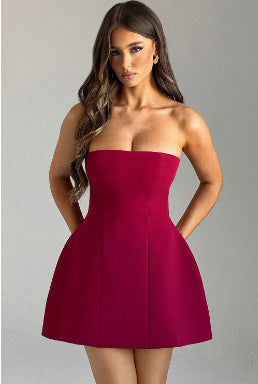 Ivyshape | Women's Backless Tube Dress