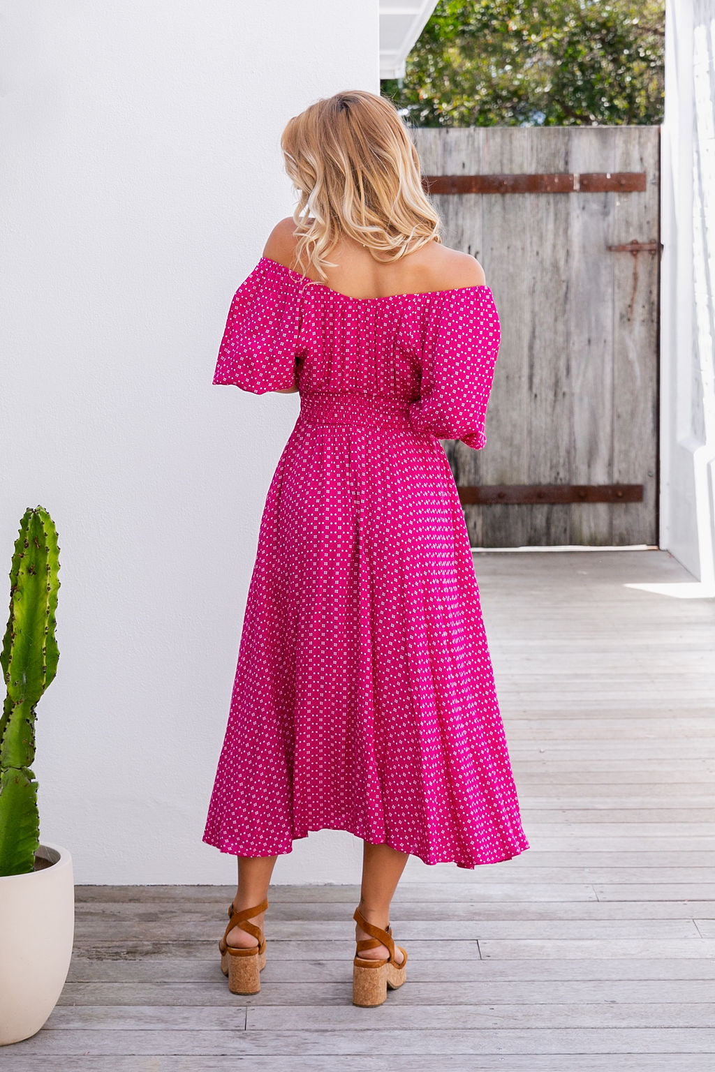 Sloan Dress - Candy Pink