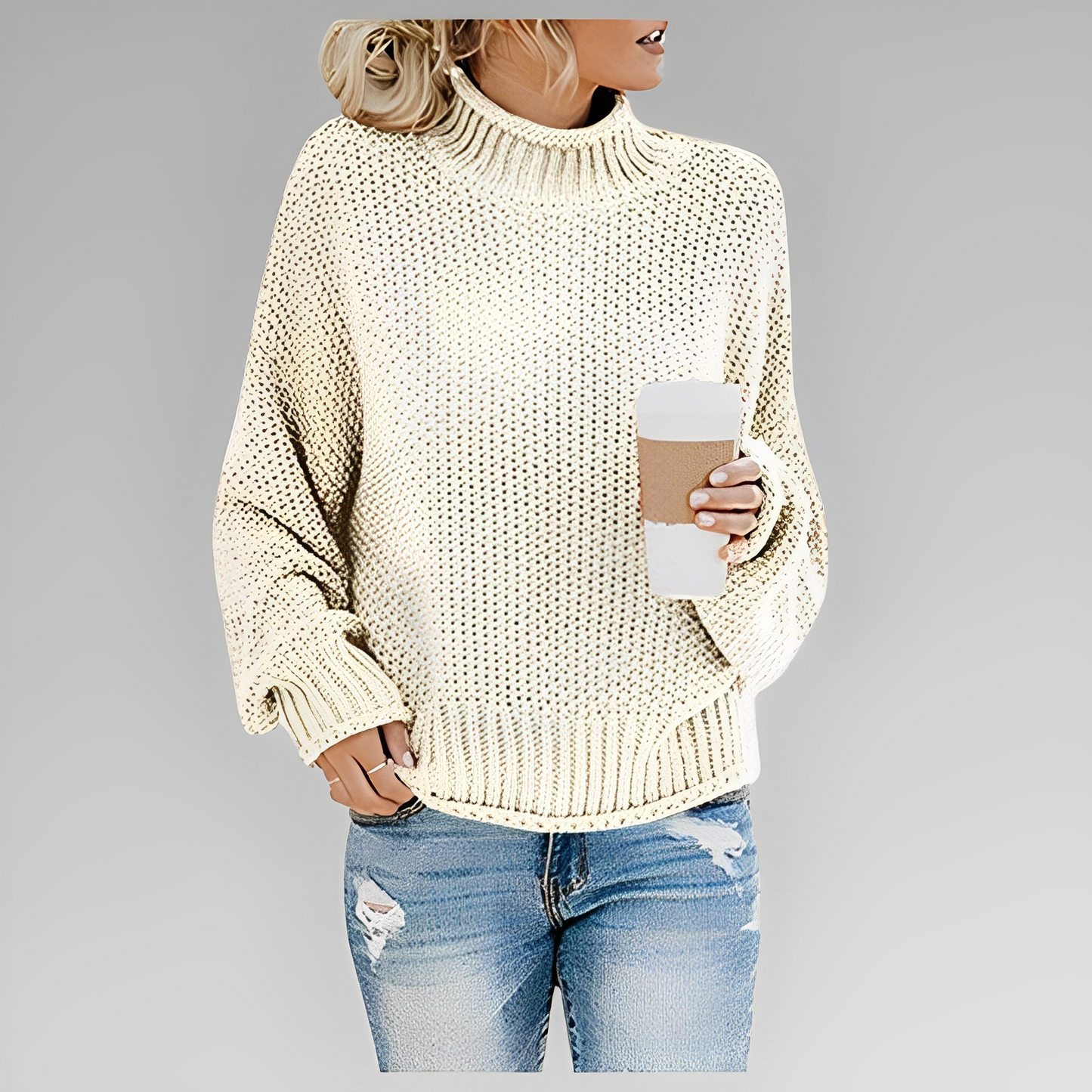 Ivyshape | Simple and Stylish Winter Pullover